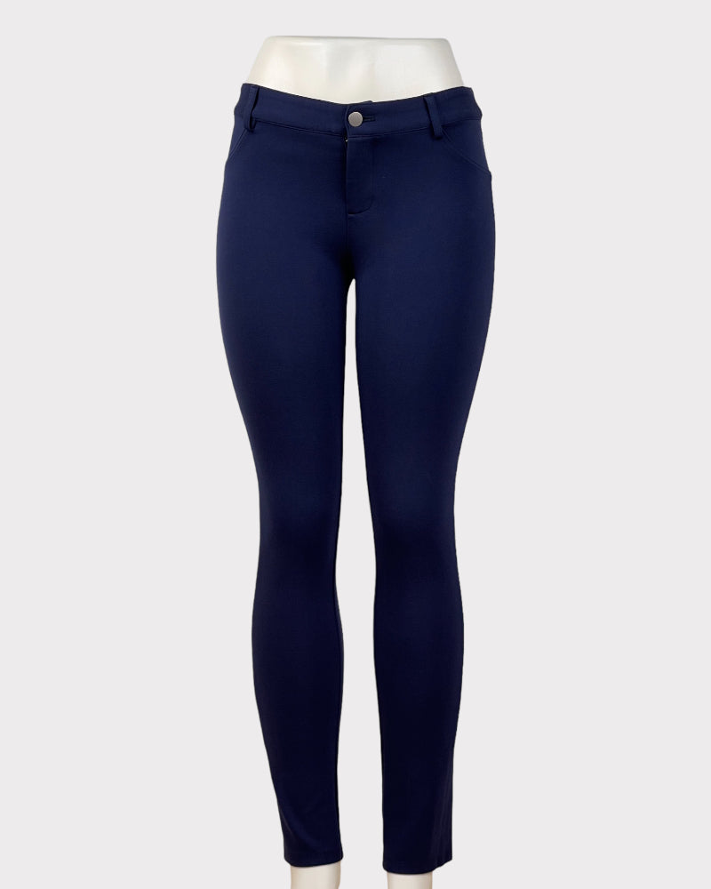 Crown & Ivy Midnight Blue Skinny Pants (28)