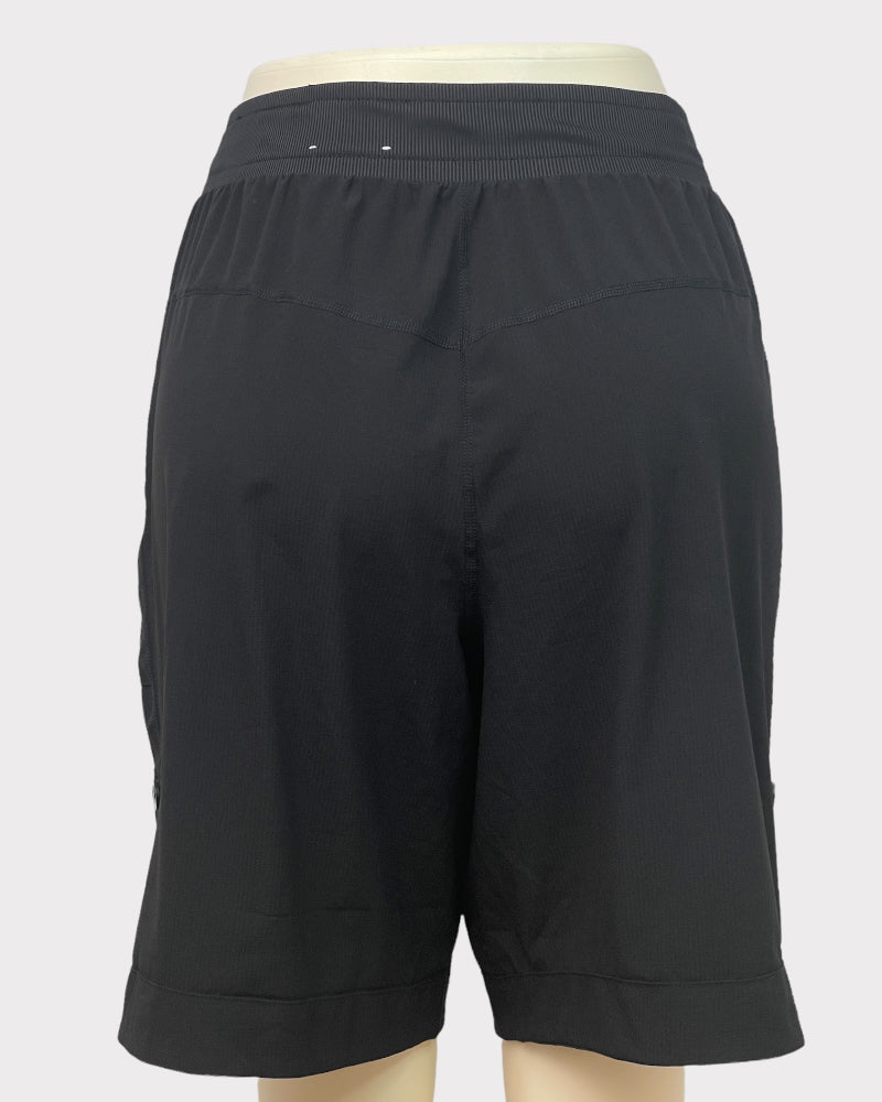 St Johns Bay Black Active Shorts (L)