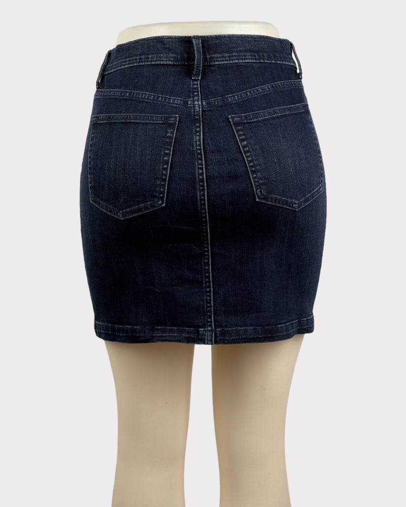 Banana Republic Denim Mini Skirt (W28)