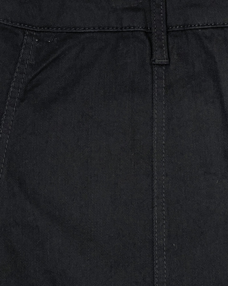 Mossimo Supply co. Black Buttom denim Mini Skirt (W33)