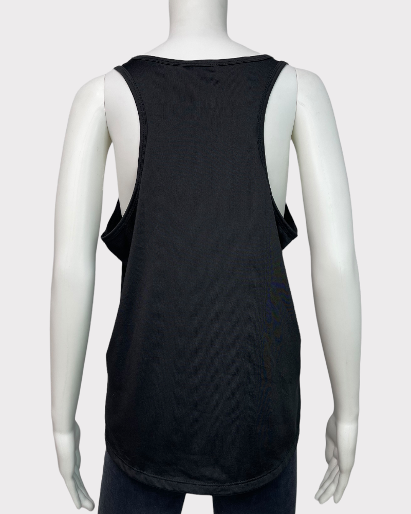 Bebe Sport Black Tank Top (L)