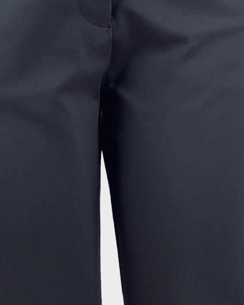 Prologue Black Stretch Mid-Rise Trouser (W30)