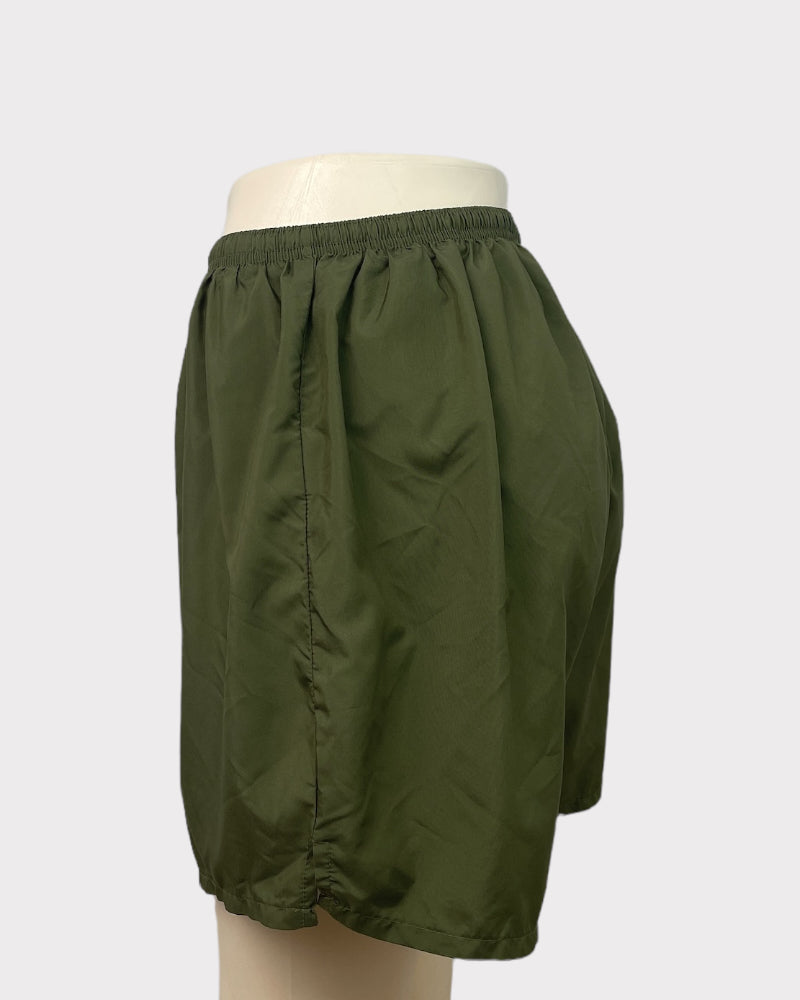 Soffe Army Green Active Shorts (M)