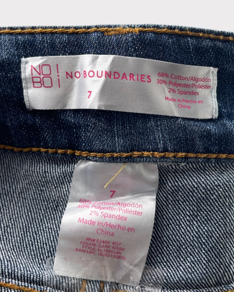 No Boundaries Blue Denim Shorts (W29)