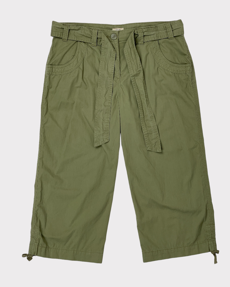 Izod Khaki Green Capri Pants (W32)