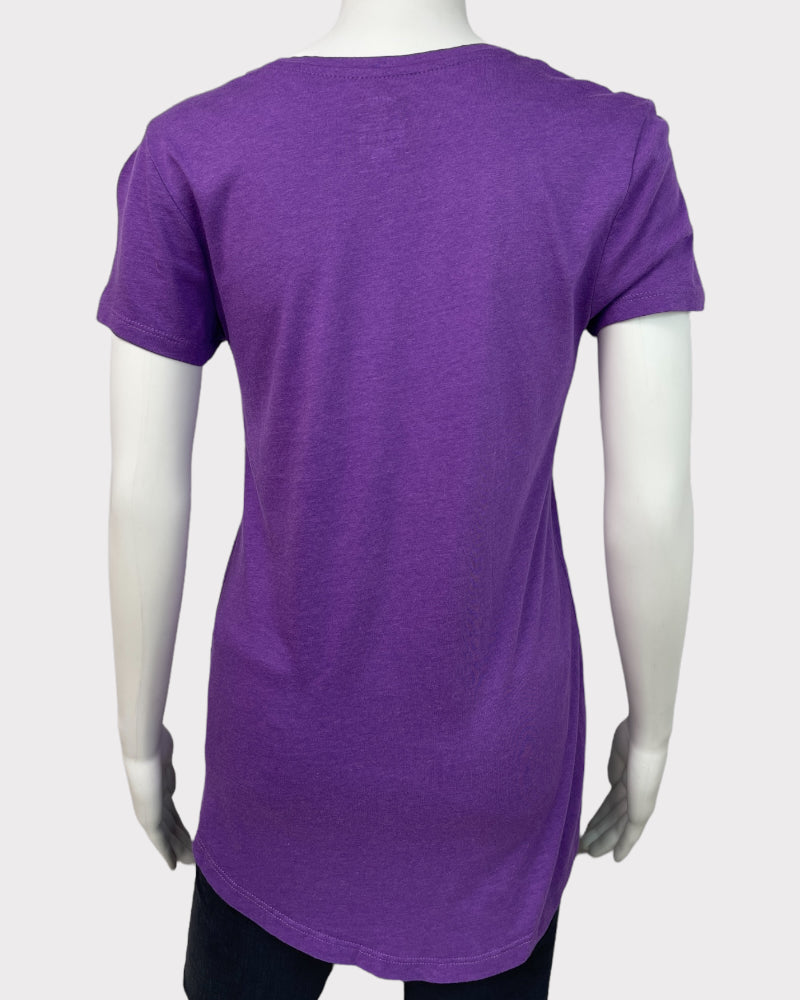 George Purple Short-Sleeve T-Shirt (XS)