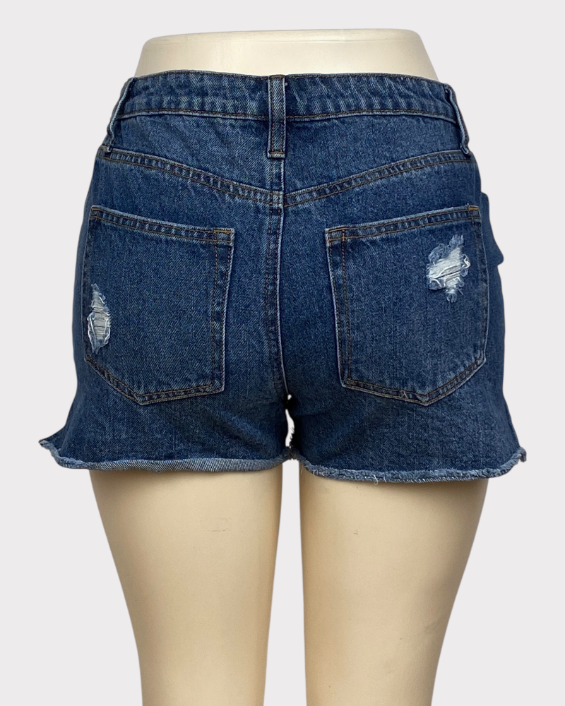 VANILLA STAR Blue Denim Short (3)