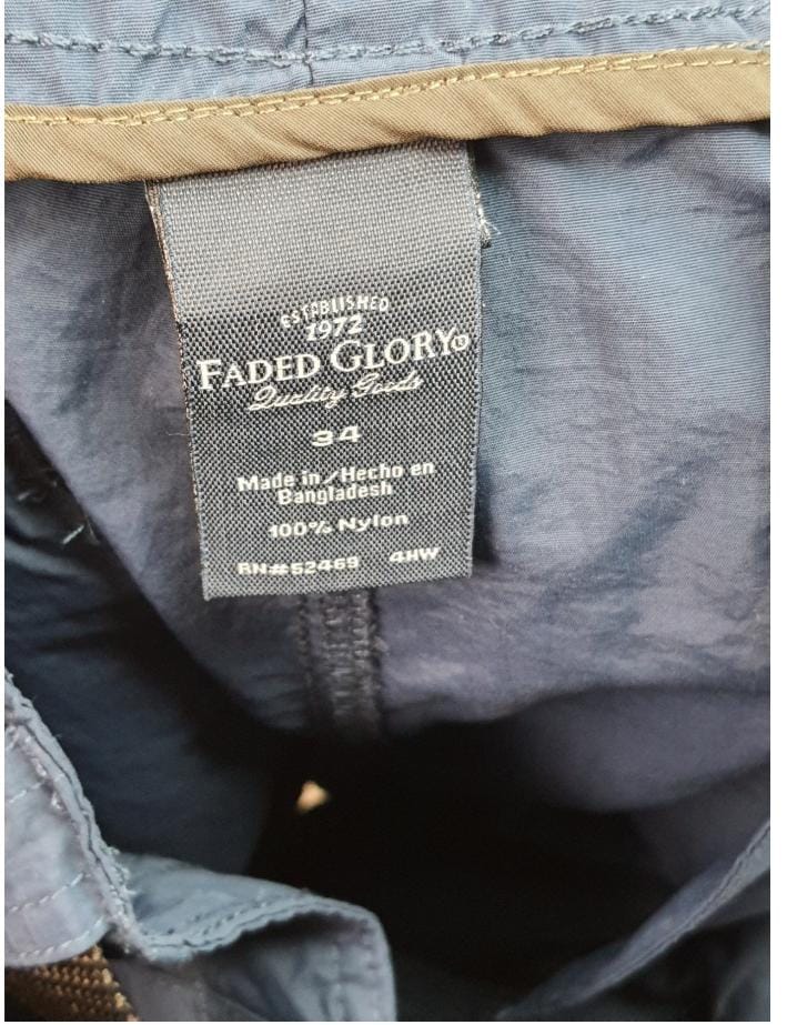 Faded Glory EST 1972 Cargo Shorts ( 34 )