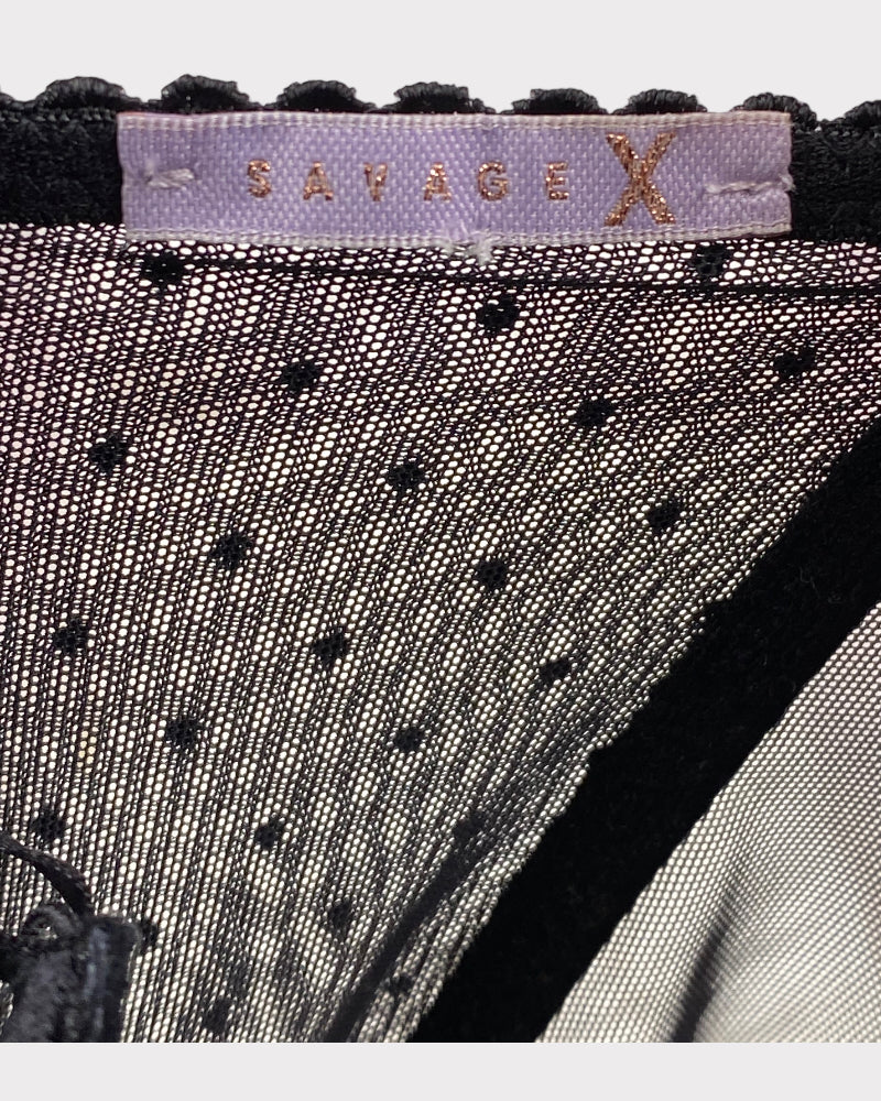 Savage Polka Dots Sexy Ladies Corset