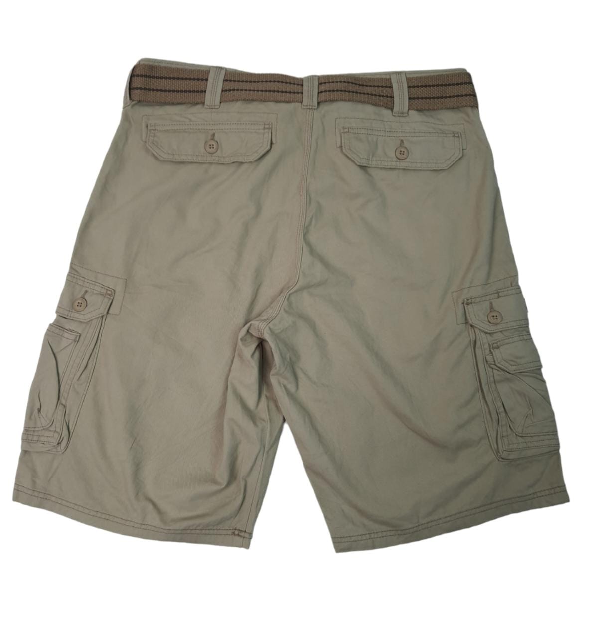 Lee Est 1889 Brown Cargo Shorts (34)