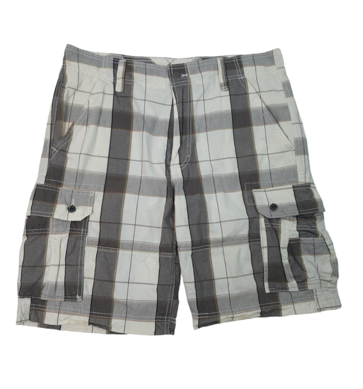 Levi's Checkered Cargo Shorts ( 36 )