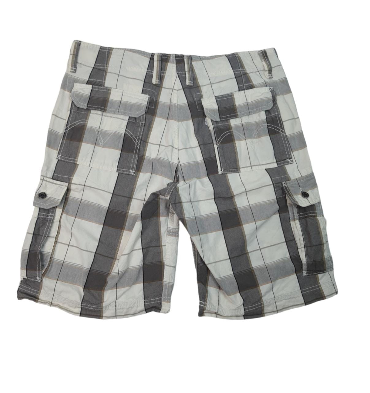 Levi's Checkered Cargo Shorts ( 36 )