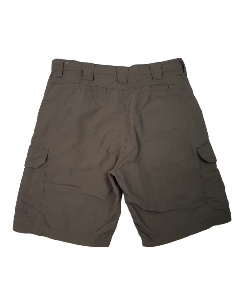 Men's Brown Cargo Shorts - Side Pockets ( 34 )