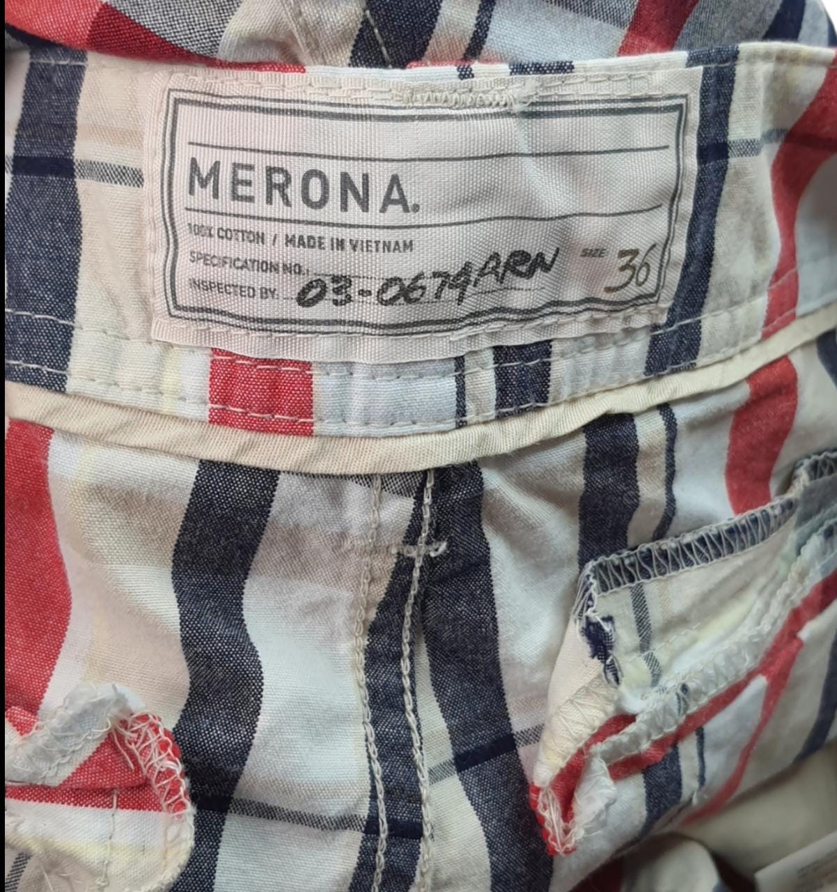 Merona Checked Cargo Shorts(36)