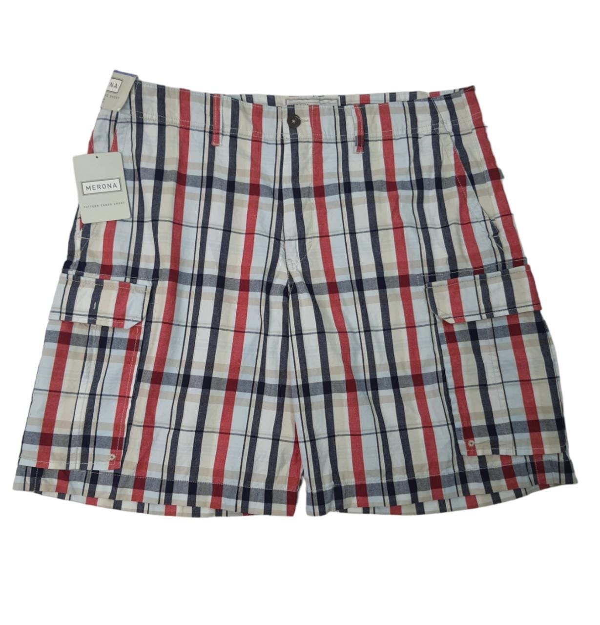 Merona Checked Cargo Shorts(36)