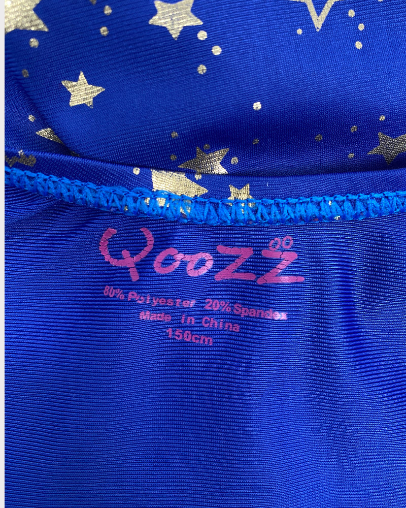 Qooz Polyester Star Blue Baby