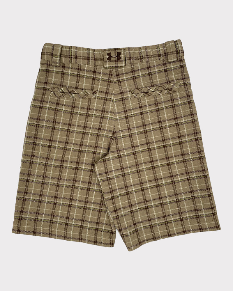 Under Armour Brown Stripped Short