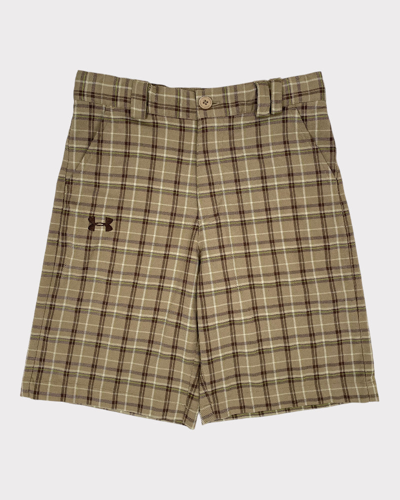 Under Armour Brown Stripped Short