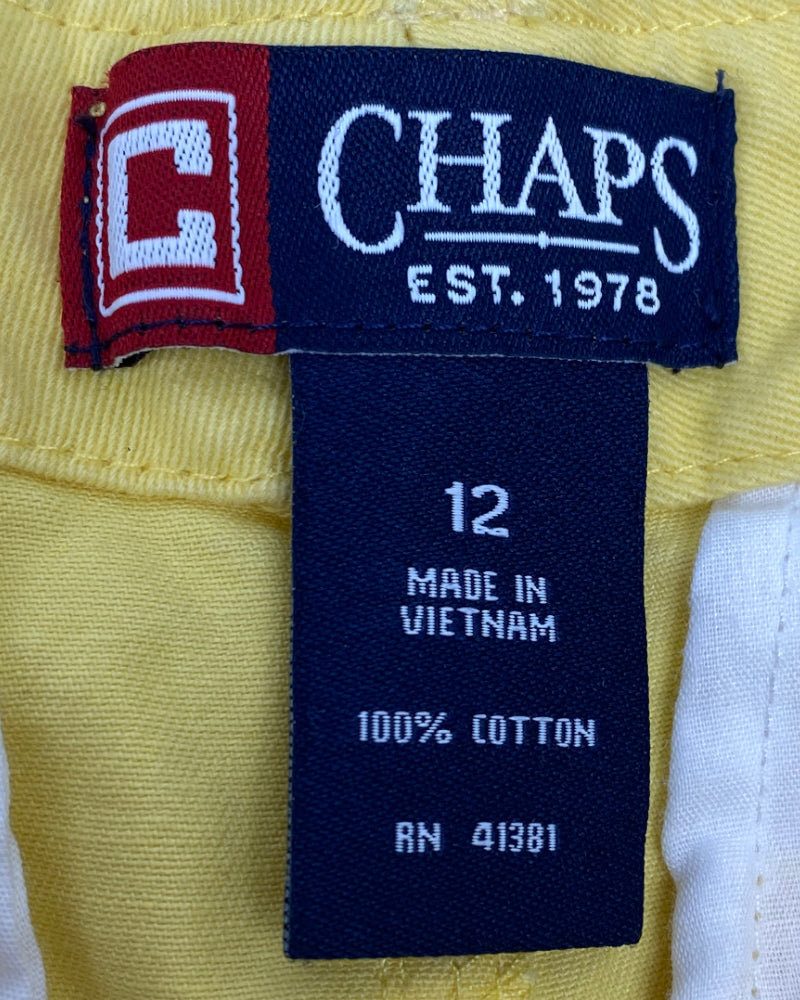 Chaps Est.1978 Plain Color Boy Short