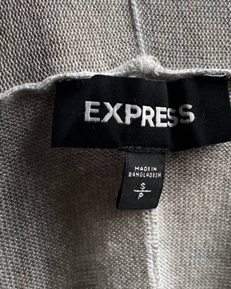 Express Collection Open-Front Cardigan Sweater