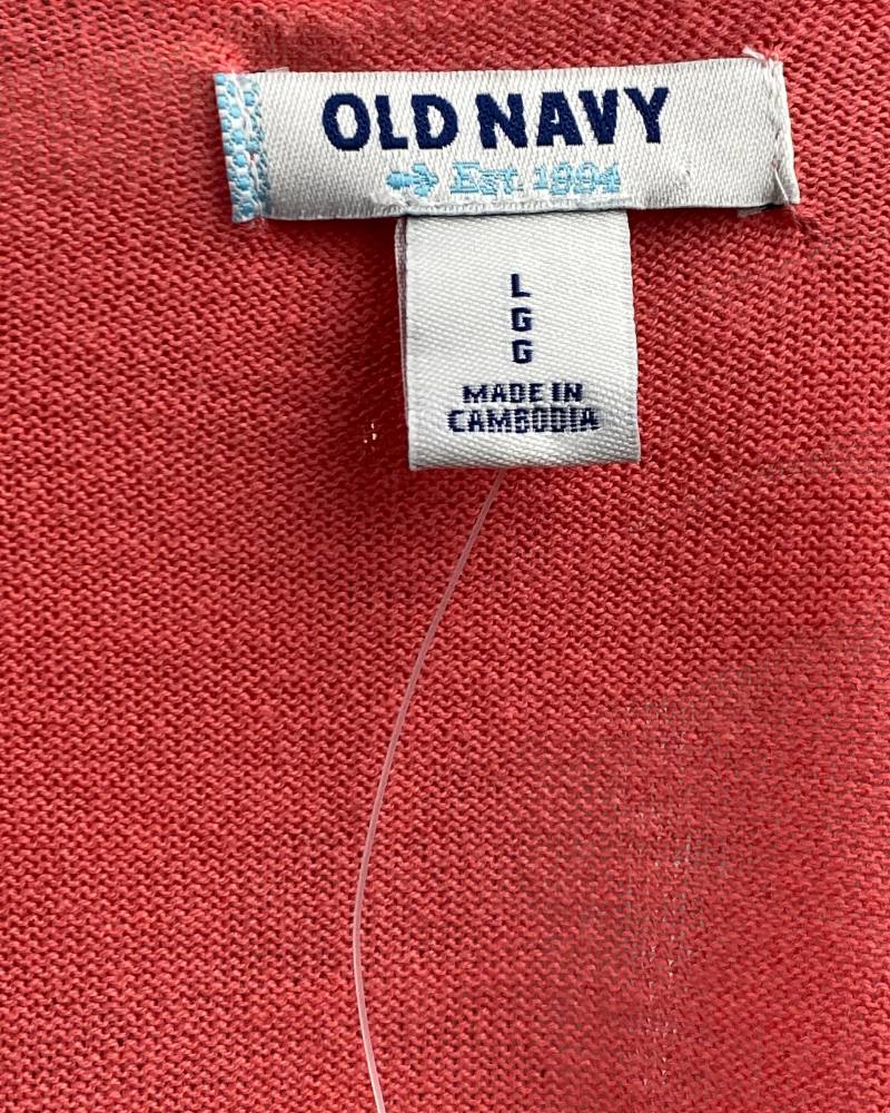 Old Navy Pink Cardigan Sweater