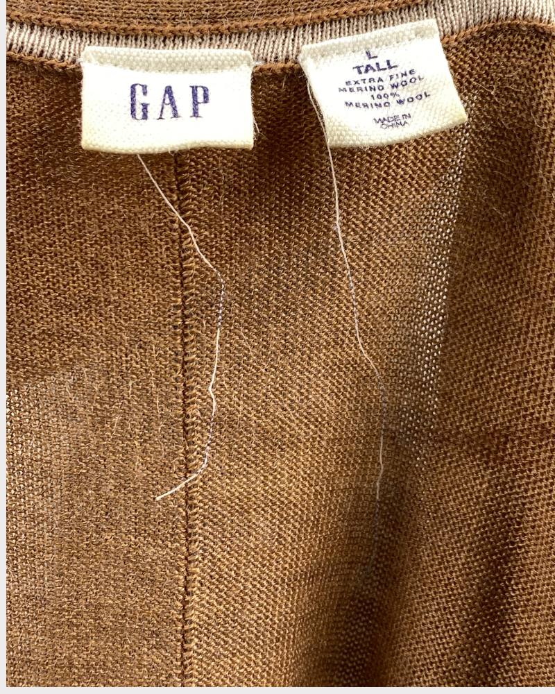 Gap Collection Brown Cardigan Sweater