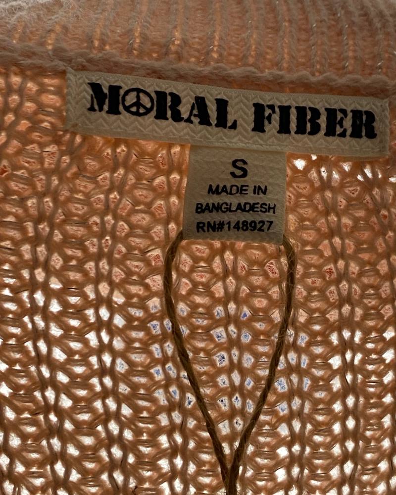 Moral Fiber Cardigan Sweater