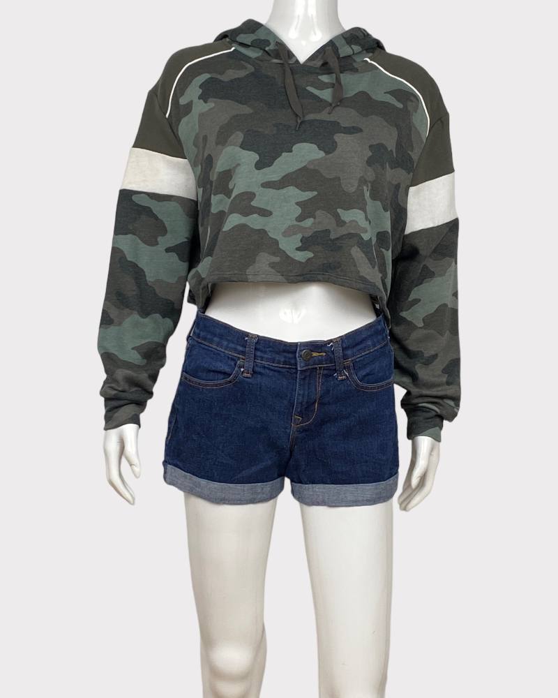 Aéropostale Army Style Ladies Crop Top Jacket (S)