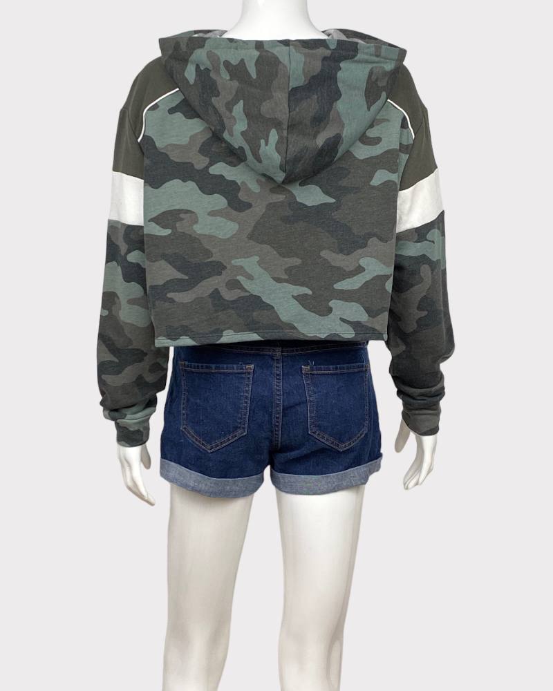 Aéropostale Army Style Ladies Crop Top Jacket (S)