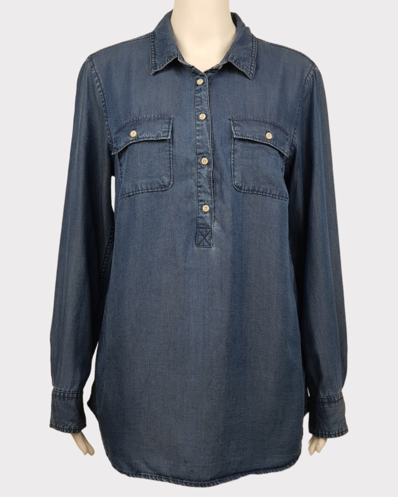 A New Day Denim Blouse