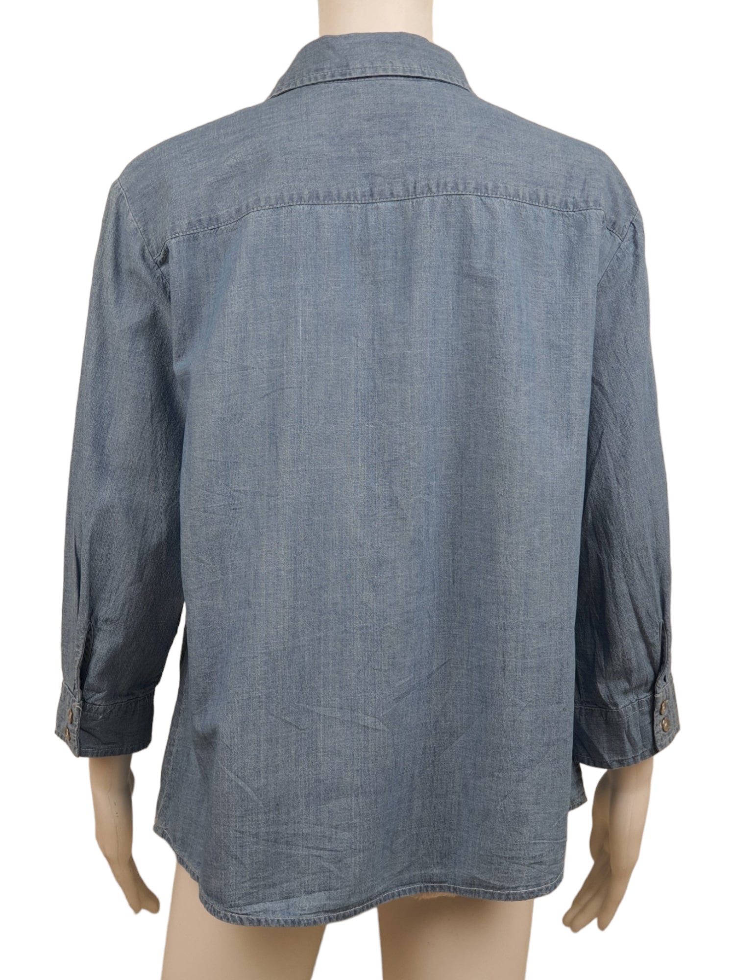 Karen & Scott Petites Denim Blouse