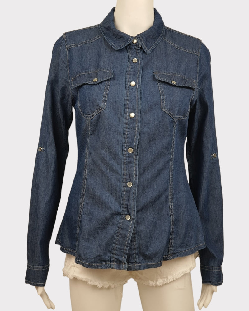 New Look Denim Blouse