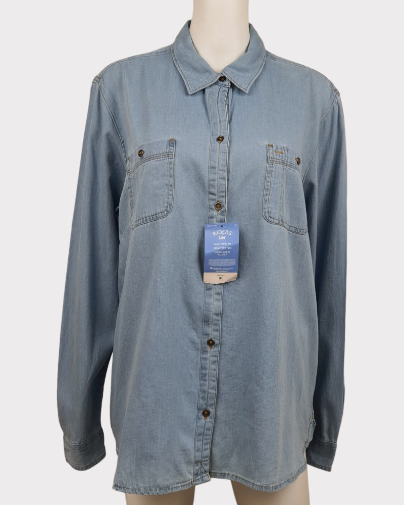 Lee Riders With Tag Denim Blouse