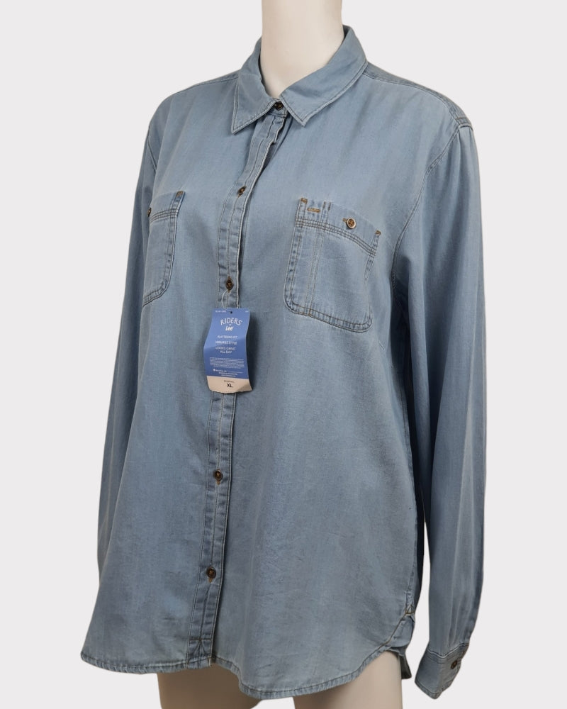 Lee Riders With Tag Denim Blouse