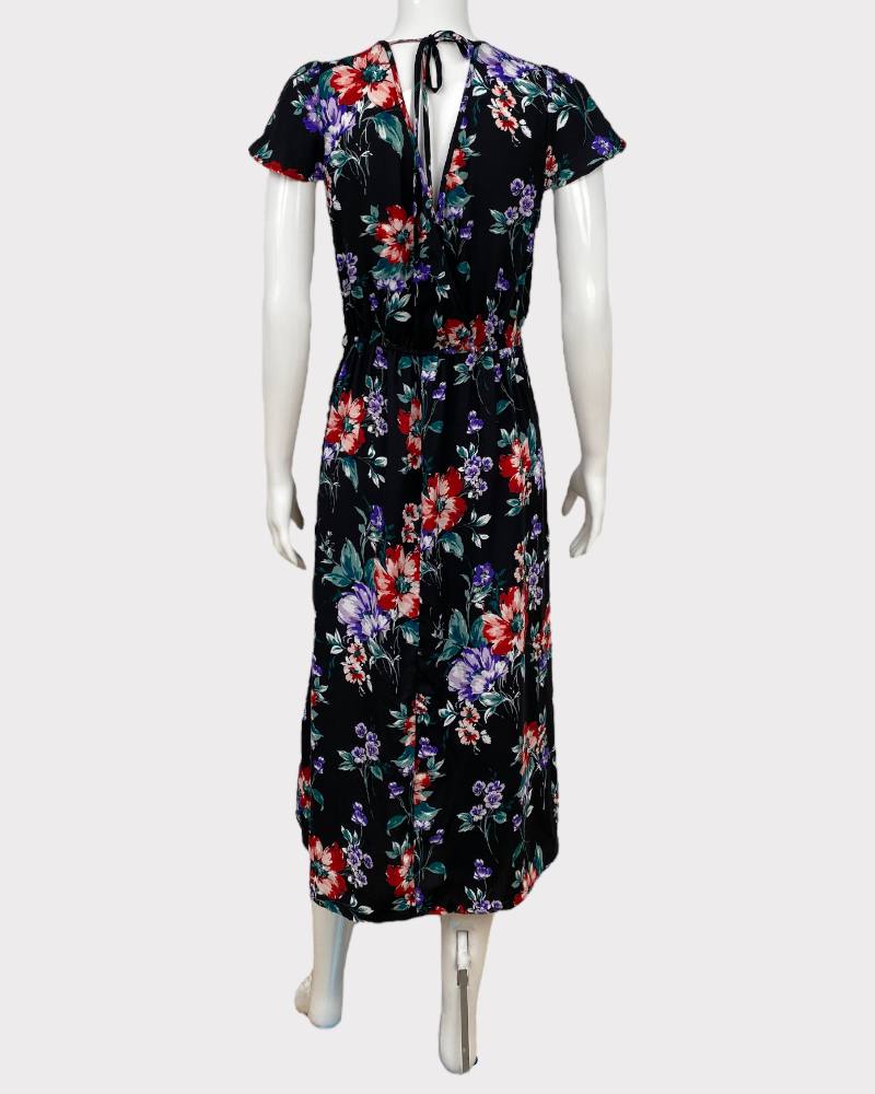 Xhilaration Colored Floral Dress (M)