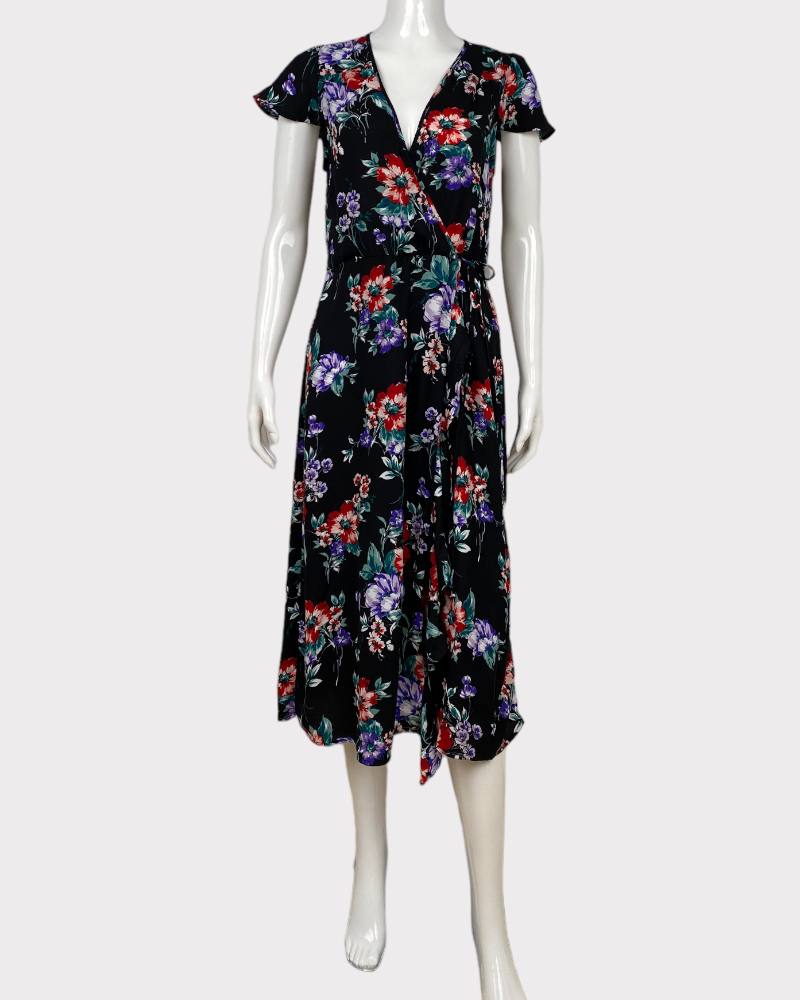 Xhilaration Colored Floral Dress (M)