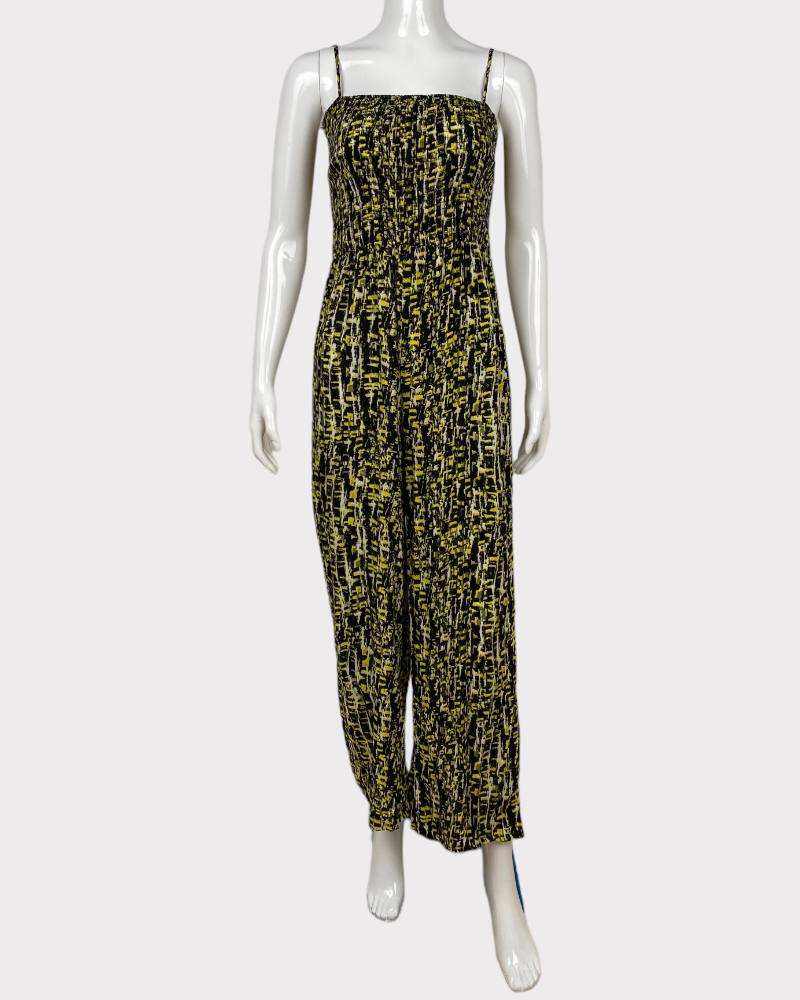 Eye Candy Yellow Designed Jumpsuit (L)