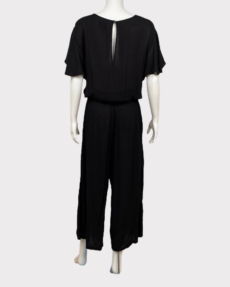 Mudpie Plain Black Jumpsuit (M)