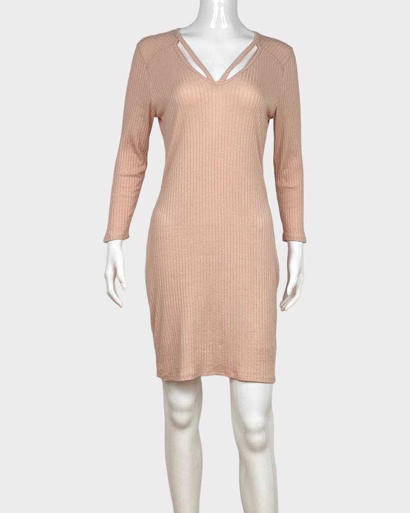 Charlotte Russe Plain Color Cardigan Dress ( L )