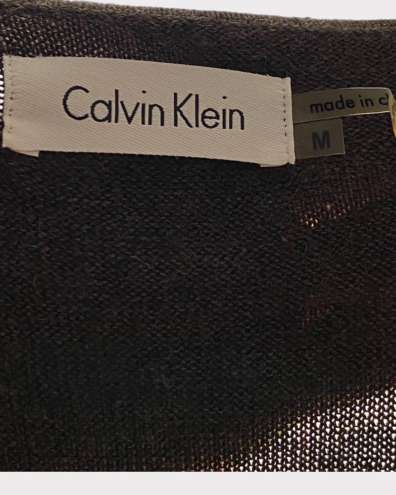 Calvin Klein Sexy Sleeveless Cardigan Dress