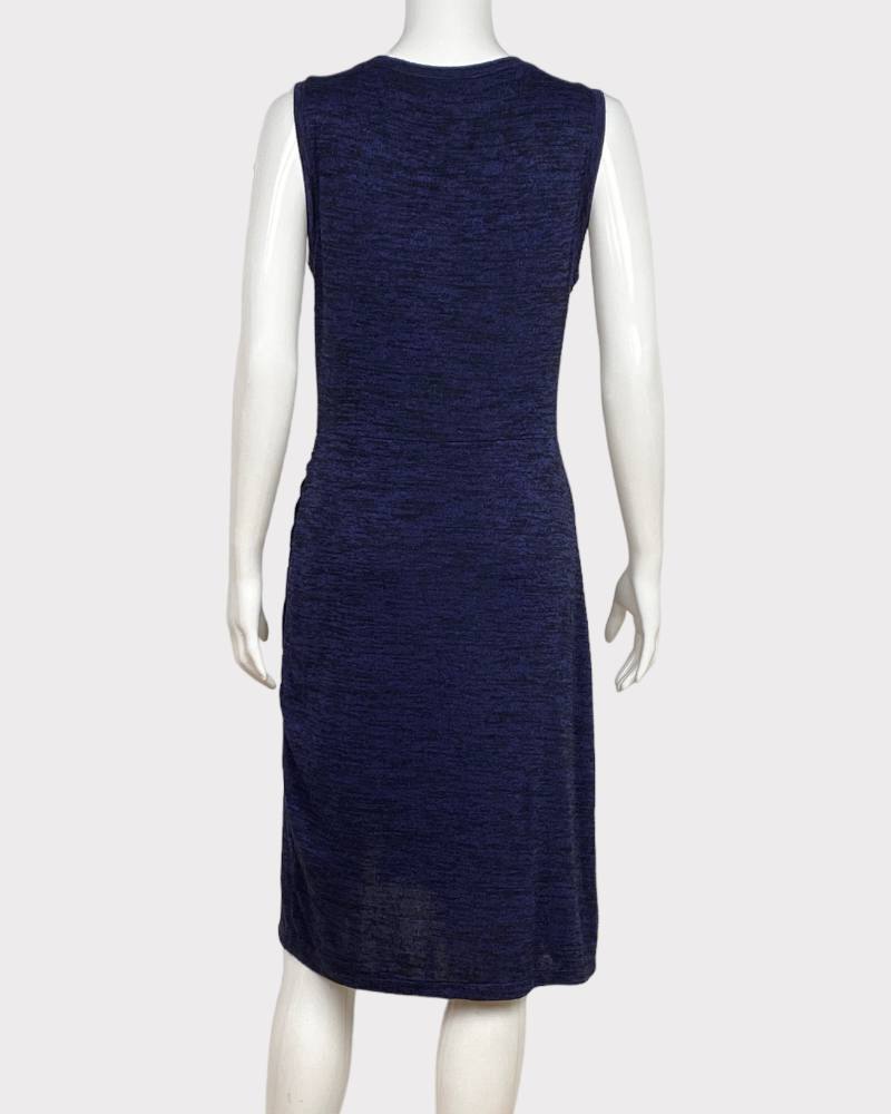 Old Navy Blue Sleeveless Cardigan Dress