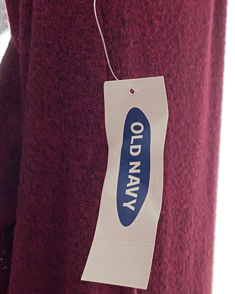 Old Navy Maroon Cardigan Dress