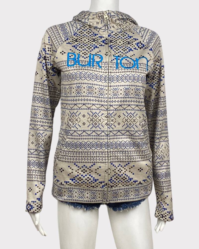 Burton Printed Classic Hoodie Ladies Jacket (S)