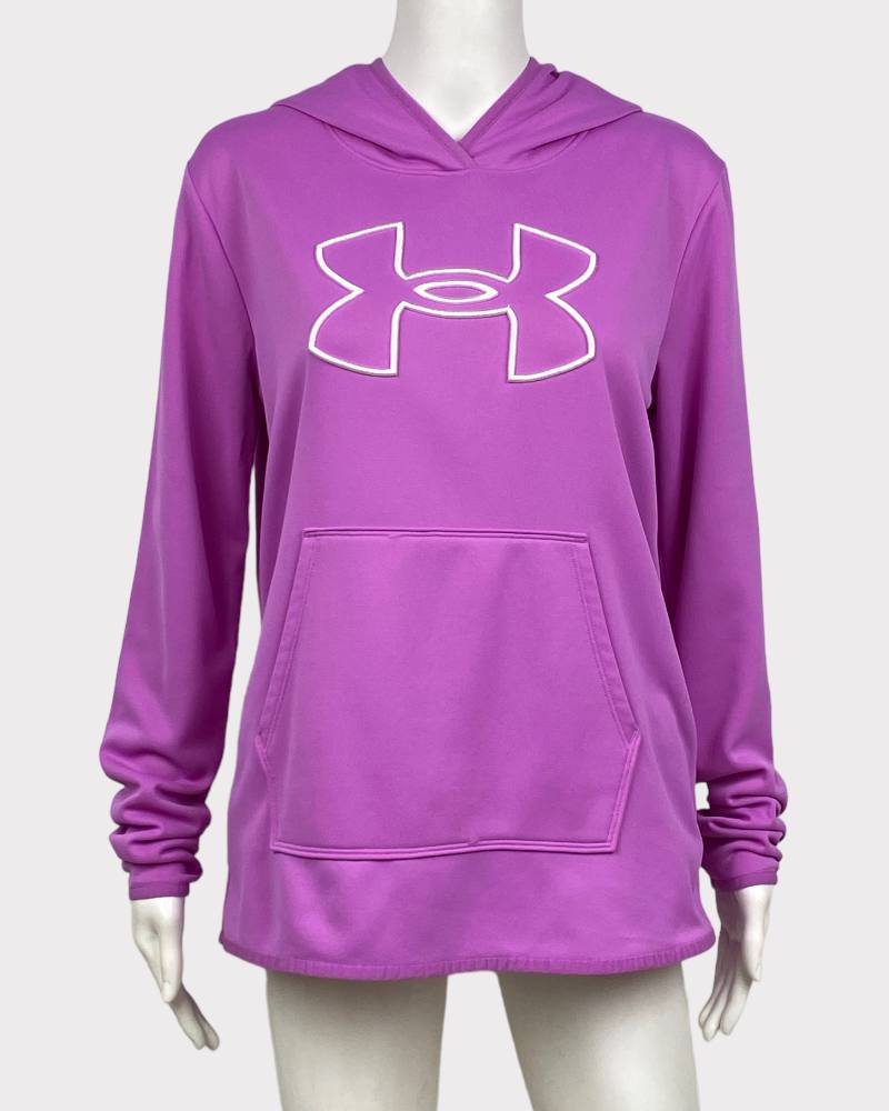 Under Armour Purple Hoodie Ladies Jacket (M)