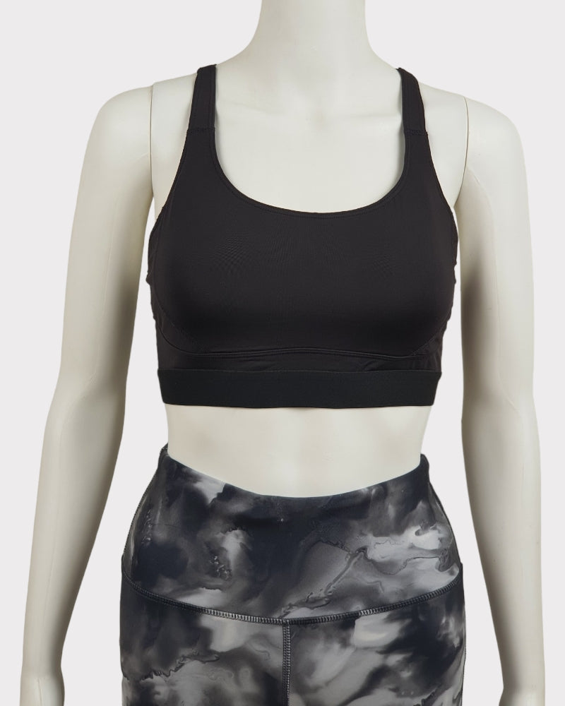 Dare 2 B Designed Plain Black Sport Bra