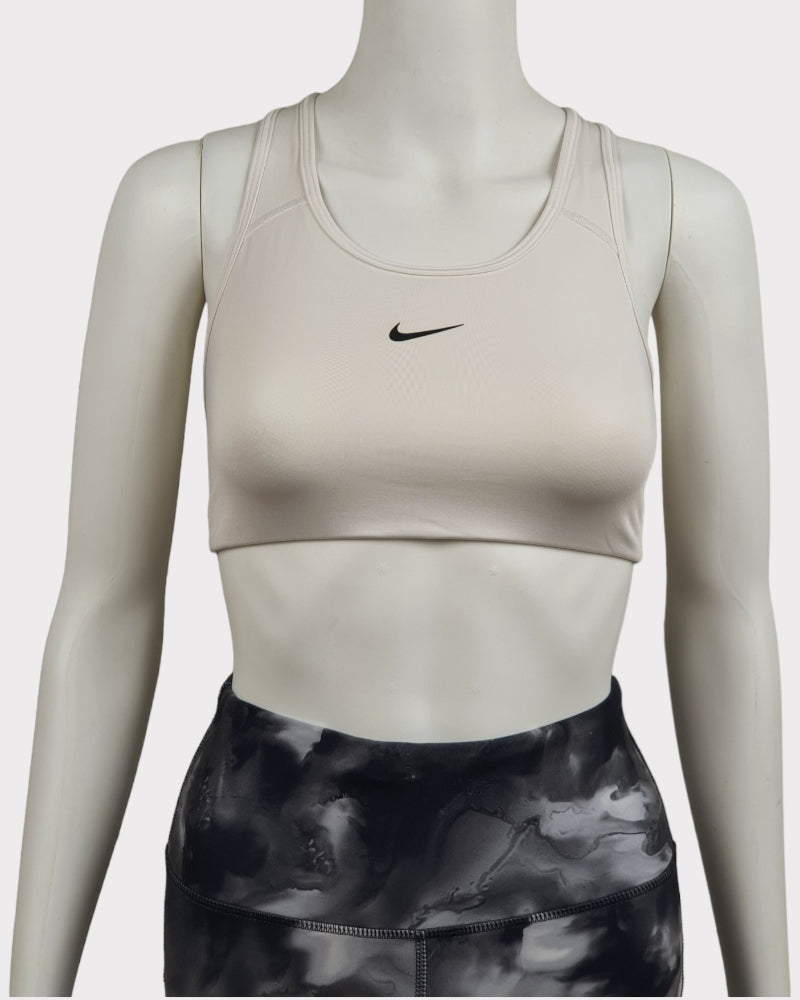 Nike Dri Fit Plain White Sport Bra