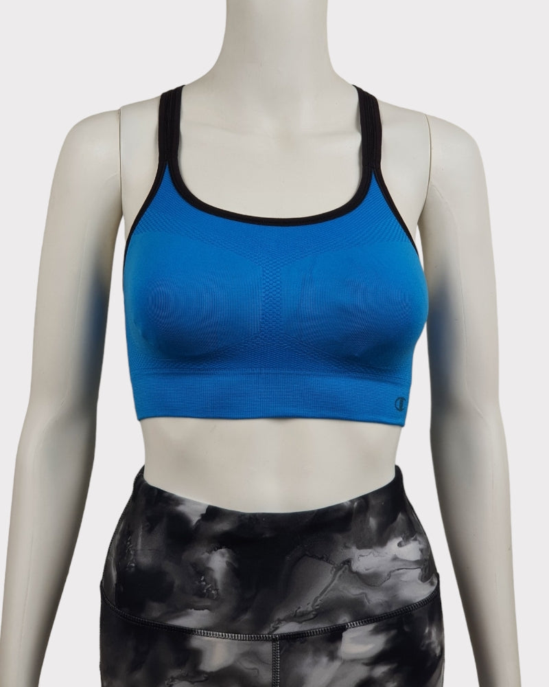 Champion Plain Blue Color Sport Bra