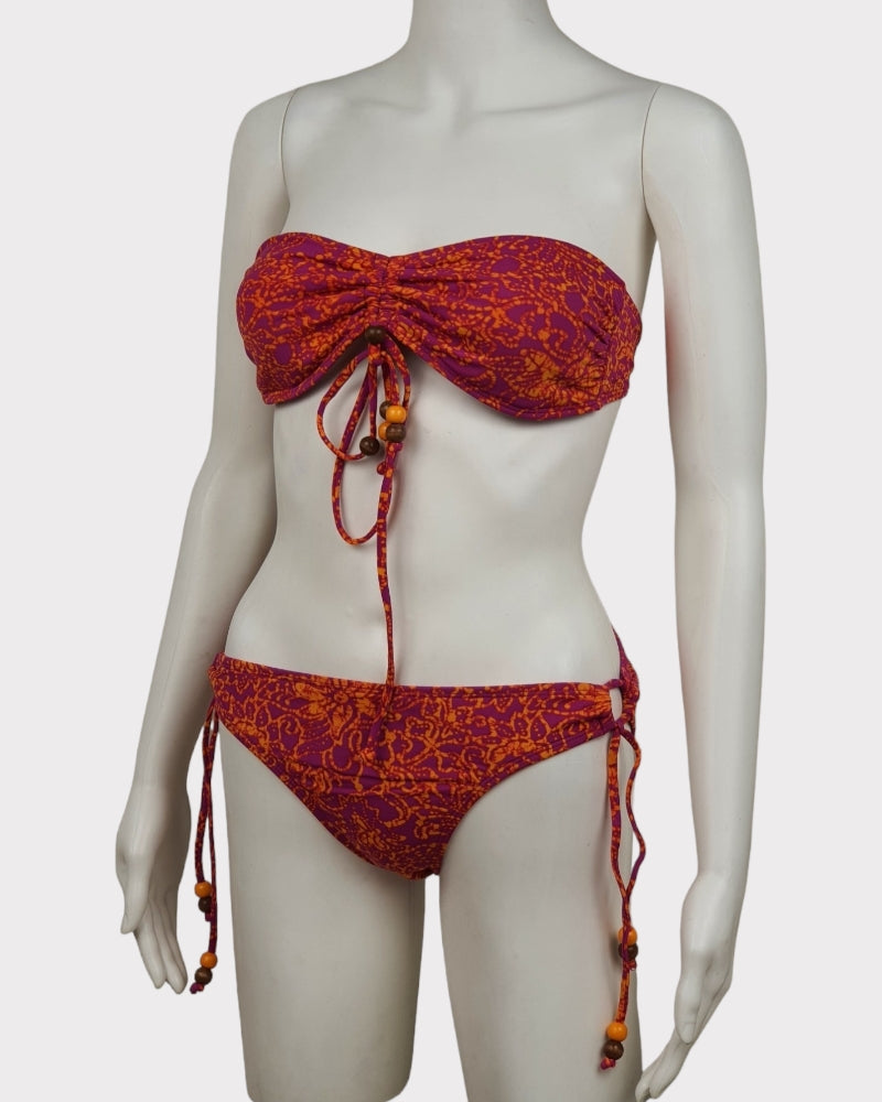 Xhilaration Adjust Tie Swimsuit ( Small )