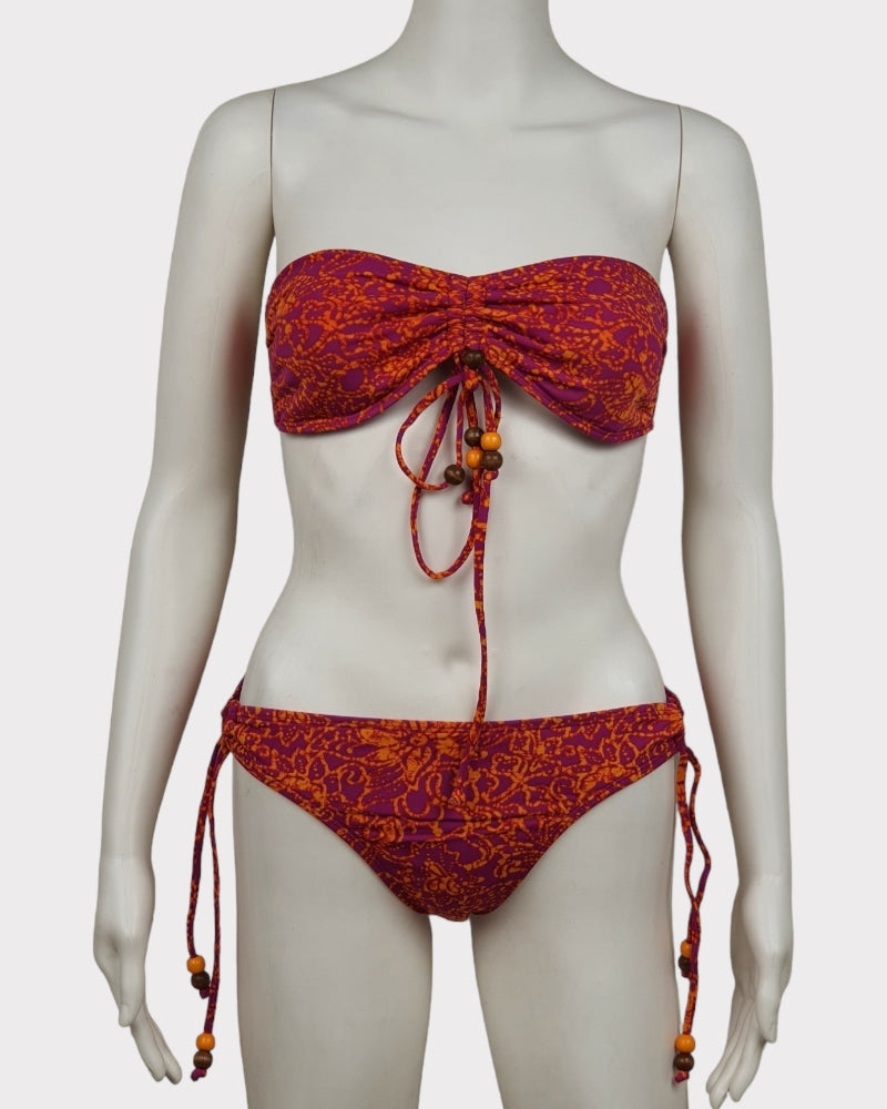 Xhilaration Adjust Tie Swimsuit ( Small )