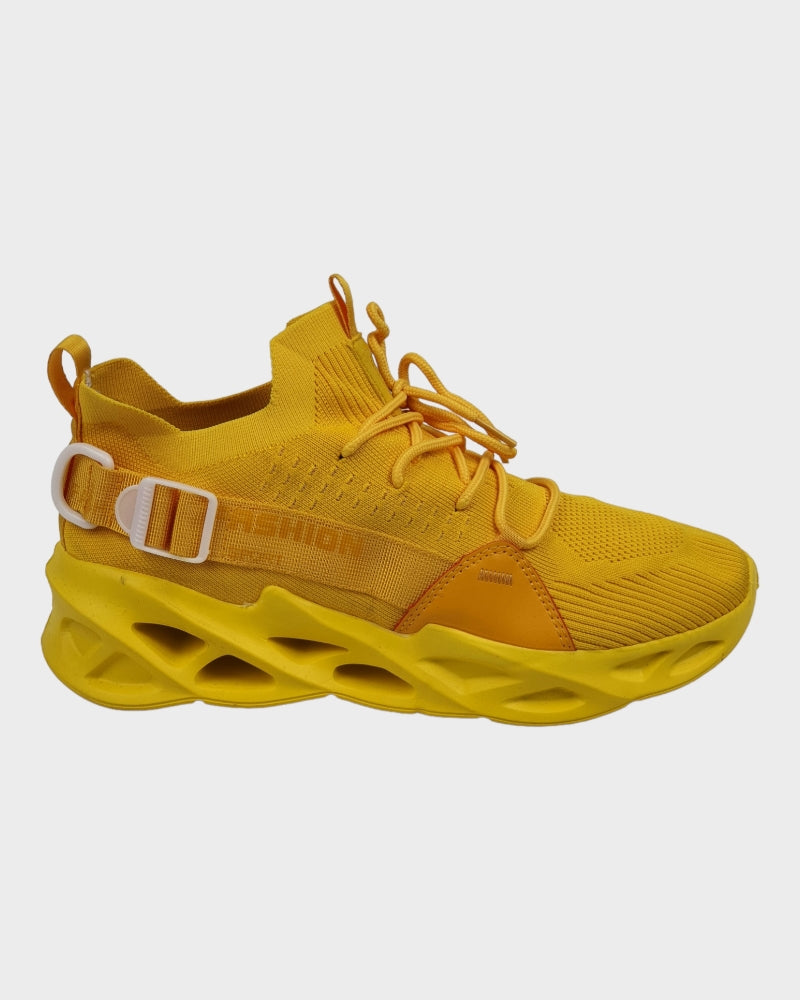 Fashion Yellow Sport Men Shoe